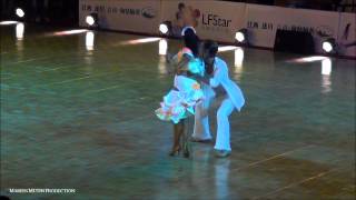 Damir Haluzan  Anna Mashchyts  2012 WDSF World ShowDance LAT  SF [upl. by Gnod]