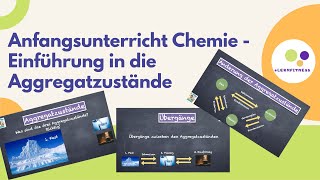 Einführung der Aggregatzustände im Anfangsunterricht Chemie [upl. by Oker795]