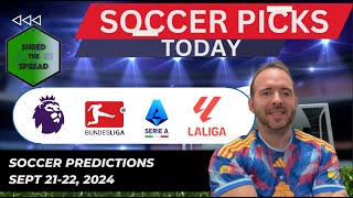 Football Predictions Today Picks and Parlays ⚽️  EPL  Bundesliga  La Liga  Serie A [upl. by Kavita]