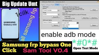 Umt All Samsung Frp Bypass One Click Umt New Update 2022 [upl. by Armanda]