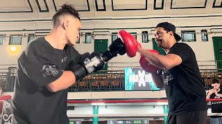 JARVIS SMASHES PADS AT WORKOUT AHEAD OF BDAVE FIGHT ON MISFITS DEBUT AFTER GIB LOSS [upl. by Lina]