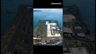 Japan Floating Airport  Kansai International Airport [upl. by Nnaecyoj606]