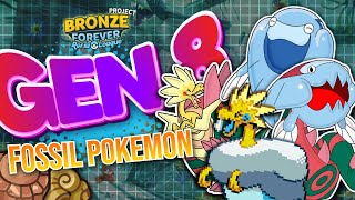 How To Get All NEW GEN 8 FOSSIL POKEMON In PBF  Pokémon Brick Bronze [upl. by Ecirtemed]