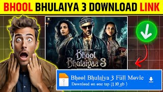 Bhool Bhulaiya 3 Movie Download Link  Bhool Bhulaiya 3 Movie Download Kaise Karen [upl. by Kotto]