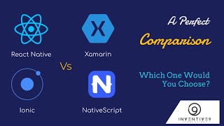 React Js vs Xamarin vs Ionic vs Native Script Comparison [upl. by Yelah]