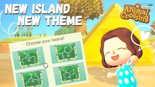 RESTARTING my Island with a NEW Theme  Lets Play  Animal Crossing New Horizons  ACNH [upl. by Ennalorac240]