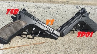 Deciding between the CZ 75B vs CZ SP01  Which should I Buy [upl. by Odnalo991]