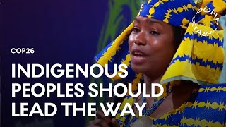 Indingeous activist Hindou Oumarou Ibrahim’s full speech at COP26 [upl. by Adnawot]