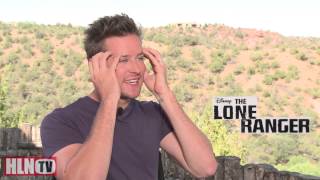 THE LONE RANGER INTERVIEWS Armie Hammer [upl. by Boswall]