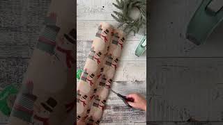 Make a gift bag from wrapping paper It’s actually easy to do giftwrappingideas giftideas [upl. by Asyen]