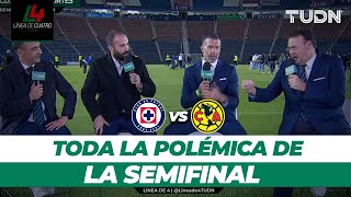 América avanza a la GRAN FINAL en un increíble partido contra Cruz Azul  Resumen Línea de 4 [upl. by Lyontine]