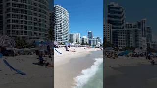 Miami Hallandale Beach 🌴⛱️🇺🇸 [upl. by Airbas]