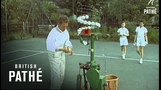 Automation Hits Tennis Aka Tennis Machine 1959 [upl. by Birdt]