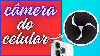 Como usar camera do celular no obs studio  2024 [upl. by Anead]