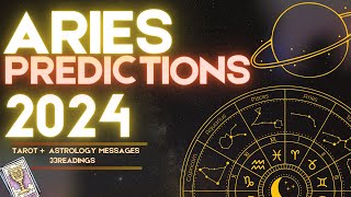 ✨ARIES 2024 YEARLY FORECAST HOROSCOPE  WHAT TO EXPECT ASTROLOGY amp TAROT PREDICTIONS ✨ [upl. by Rivalee]