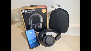 Urbanista Los Angeles Solar powered headphones unboxing [upl. by Groot]