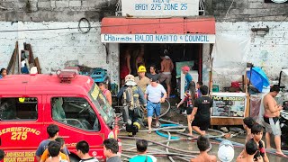 Sunog Sa Gate 48 Parola Tondo Manila [upl. by Alrac]