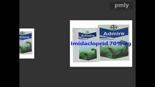 imidacloprid 70wg Bayer systemic insecticides [upl. by Kaete405]