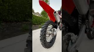 2021 KTM 250 SXF Start Up 🔥💯 ktm ktm250sxf 250sxf [upl. by Elirpa]