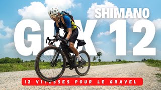 Shimano GRX 12 vitesses pour le Gravel  Ça Vaut Quoi sur le Terrain  🌍🚵‍♂️ [upl. by Ainomar]