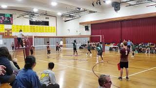 Cooley 7th grade vs Cavitt 1st set 4424 [upl. by Favata643]