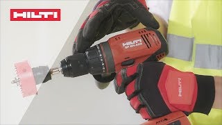 INTRODUCING the Hilti SF 6HA22 cordless hammer drill driver with Active Torque Control ATC [upl. by Culbert]