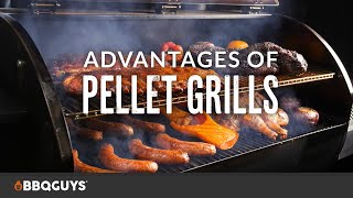 Pellet Grill Benefits  Pellet Grill Buying Guide BBQGuys [upl. by Urissa]