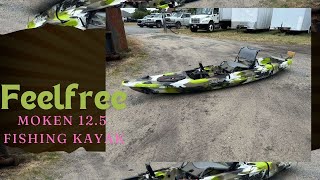 Feelfree Moken 125 Fishing Kayak [upl. by Ahsienot]