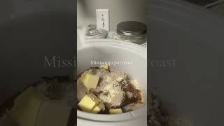 I Tried The Viral Mississippi Pot Roast Recipe [upl. by Aimak]