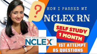 How I passed NCLEXRN in one month  strategies to use for NCLEXRN [upl. by Cadel963]