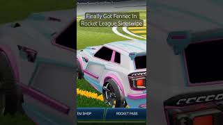 Finally Got Fennec In Rocket League Sideswipe rocketleaguesideswipe rocketleague viralvideo fyp [upl. by Onstad]