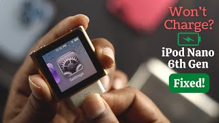 Solved iPod Nano 6th Generation 2010 Charging Problem [upl. by Adle]