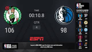 Boston Celtics vs Dallas Mavericks NBAFinals presented by YouTube TV Game 3 on ABC Live Scoreboard [upl. by Mohun]