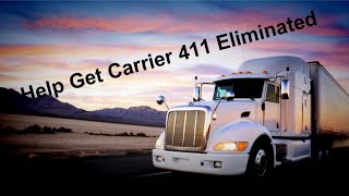 Help Eliminate Carrier 411 [upl. by Airliah]