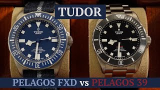 Which Pelagos do you prefer A visual comparison of the Tudor Pelagos FXD amp Pelagos 39 [upl. by Lucia569]