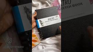 Brustro A5 sketchbook review 🌸 sketchbook art shortsvideo artist ytshorts [upl. by Egidio502]