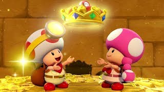 Captain Toad Treasure Tracker  Secret Final Level  MummyMe Maze Forever  Reward [upl. by Oakleil154]