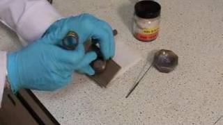 Preparing a sample for infrared spectroscopy [upl. by Converse]