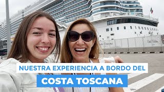 Nuestro viaje por el Mediterráneo con Costa Toscana te lo contamos TODO [upl. by Ocana]