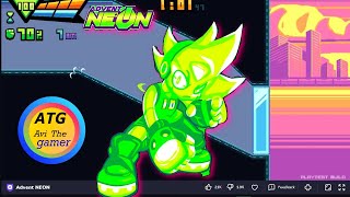 ADVENT NEON  demo   THIS GAME IS WAY BETTER THAN SONIC GAME [upl. by Idou]