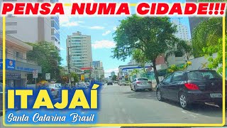 CIDADE ITAJAÍ SC CONHECENDO CENTRO Pensa numa cidade top 😎 [upl. by Seravart]