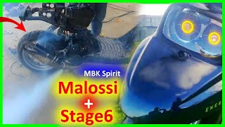 تجديد مكينة MBK Spirit كاملة Stage 6 و Malossi تفرج و تولع 😍🔥 [upl. by Dleifniw457]