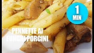 PASTA AI FUNGHI PORCINI [upl. by Arther]