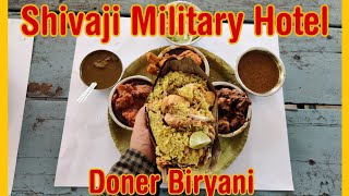 Donner Biryani of Shivaji Military hotel in Bengaluru  ft nikhil [upl. by Fia708]