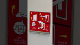 New plastic seal for detrainment door on KSF C151B East West Line Singapore [upl. by Gilemette]