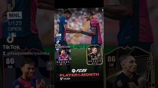 POTM La Liga ee Agoosto Raphinha POTM La Liga ee Sebtembar Lamine Yamal Barça holac aya ku shida [upl. by Erehc]