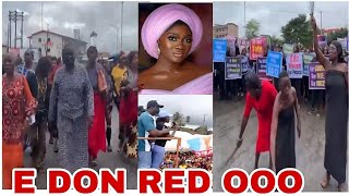 Mercy Johnson under FÌRE Edo women Don NÀKED OOOO [upl. by Sajet]