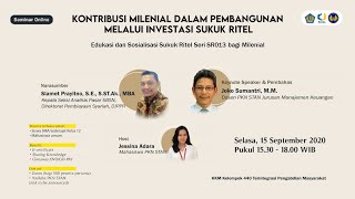 Kontribusi Milenial dalam Pembangunan melalui Investasi Sukuk Ritel [upl. by Koss454]