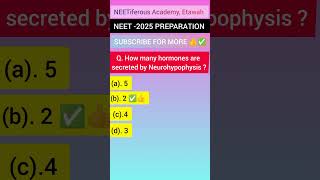 MCQ FOR NEET 2025 Preparation quickrevision neetaspirants ncertmcq neetiferousacademy etawah [upl. by Acinonrev982]