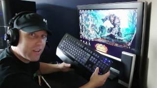 World of warcraft Razer Lycosa Teclado Revision por Swifty Espanol [upl. by Aehs]